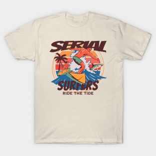 Serial Surfers vintage surf T-Shirt